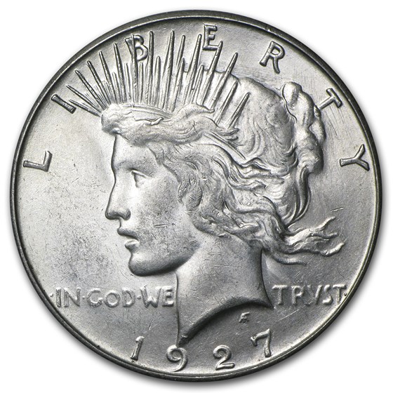 1927-S Peace Dollar BU 1927-S Peace Dollar BU
